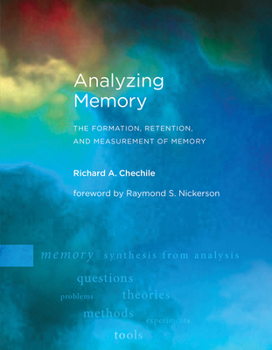 Paperback Analyzing Memory: The Formation, Retention, and Measurement of Memory Book