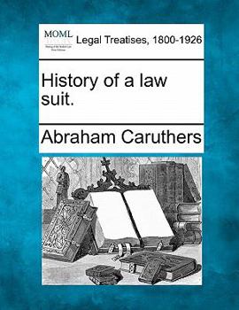 Paperback History of a law suit. Book