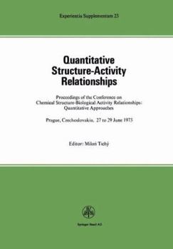 Paperback Quantitative Structure-Activity Relationships: Proceedings of the Conference on Chemical Structure--Biological Activity Relationships: Quantitative Ap [German] Book