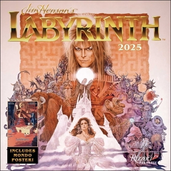 Calendar Jim Henson's Labyrinth 2025 Wall Calendar Book