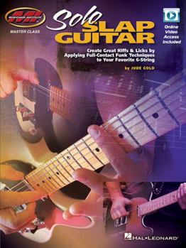 Paperback Solo Slap Guitar: Master Class Series Book