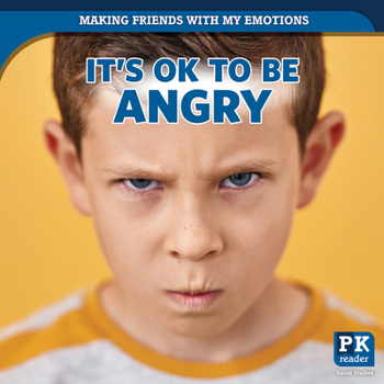 Library Binding It's Ok to Be Angry Book