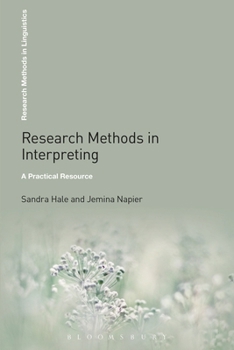 Paperback Research Methods in Interpreting: A Practical Resource Book