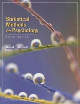 Statistical Methods for Psychology (with CD-ROM)