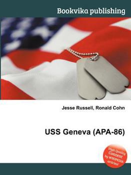 Paperback USS Geneva (Apa-86) Book