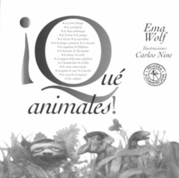 Paperback Que Animales! [Spanish] Book