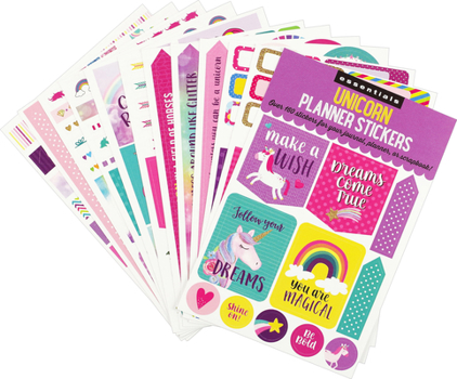 Essentials Unicorns Planner Stickers (over 160 stickers!)