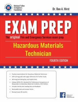 Paperback Hazardous Materials Technician Exam Prep, 5th edition Book