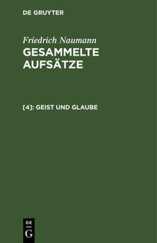 Hardcover Geist und Glaube [German] Book