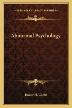 Paperback Abnormal Psychology Book