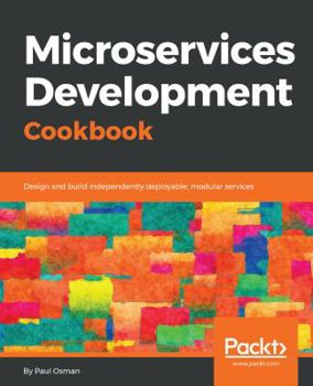 Paperback Microservices Development Cookbook Book