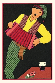 Paperback Vintage Journal French Concertina Player Book
