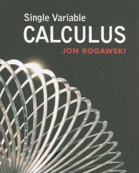 Hardcover Single Variable Calculus Book