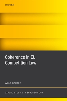 Hardcover Coherence in Eu Competition Law Book