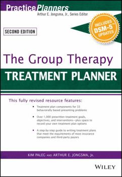 Paperback The Group Therapy Treatment Planner, with Dsm-5 Updates Book
