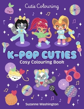 Paperback K-pop Cuties Colouring Book