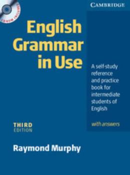 Paperback English Grammar in Use with Answers and CD ROM: A Self-Study Reference and Practice Book for Intermediate Students of English [With CDROM] Book