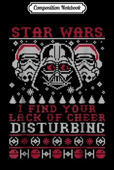 Composition Notebook: Star Wars Lack Of Cheer Vader Christmas Sweater Journal/Notebook Blank Lined Ruled 6x9 100 Pages