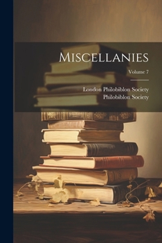 Paperback Miscellanies; Volume 7 Book