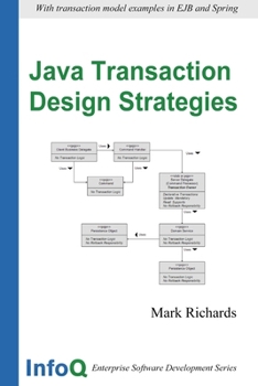 Paperback Java Transaction Design Strategies Book
