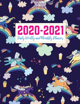 2020-2021 Daily Weekly and Monthly Planner: Handy Two Year Jan 1, 2020 - Dec 31, 2021 Calendar Organizer and Appointment Schedule Agenda Journal for ... - 24 Months Planner - Creative AG 0019