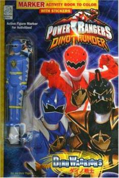 Dino Warriors: Marker Activity Book to Color With Stickers