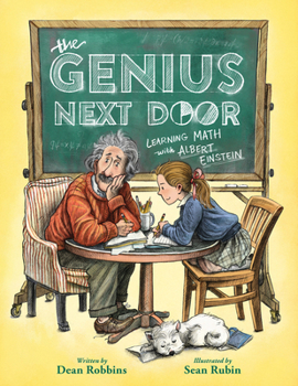 Hardcover The Genius Next Door: Learning Math with Albert Einstein Book