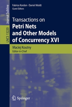 Paperback Transactions on Petri Nets and Other Models of Concurrency XVI Book