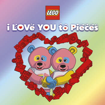 Paperback I Love You to Pieces (Lego) Book