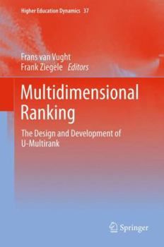 Paperback Multidimensional Ranking: The Design and Development of U-Multirank Book