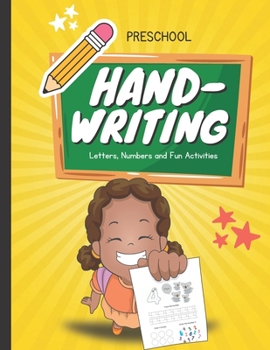 Paperback Preschool Handwriting: Letters, Numbers, and Fun Activities Book