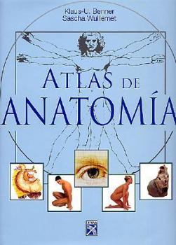 Hardcover Atlas de Anatomia: Anatomy Atlas [Spanish] Book