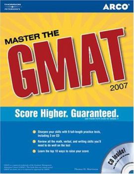 Paperback Arco Master the GMAT [With CDROM] Book