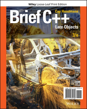 Loose Leaf Brief C++: Late Objects Book