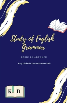 Paperback Study of English Grammar: Parts of Speech Book