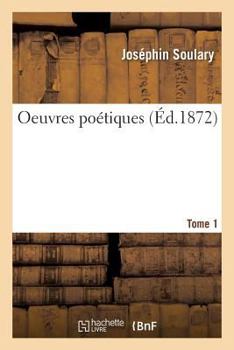 Paperback Oeuvres Poétiques Tome 1 [French] Book