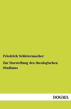 Paperback Zur Darstellung des theologischen Studiums [German] Book