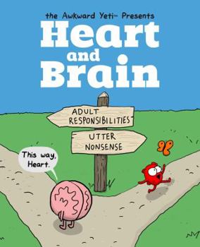 Paperback Heart and Brain: An Awkward Yeti Collection Volume 1 Book