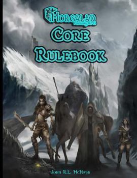 Paperback Morgalad Fantasy RPG Core Rulebook Book