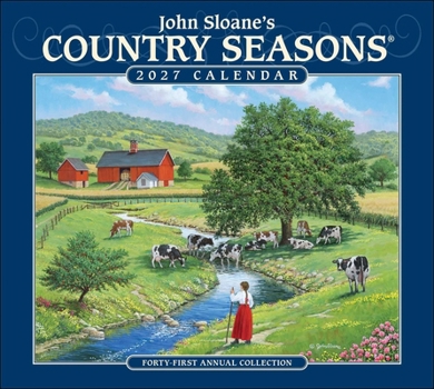 Calendar John Sloane's Country Seasons(r) 2027 Deluxe Wall Calendar: Forty-First Annual Collection Book