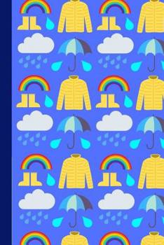 Paperback Children's Rain Themed Notebook For School Notes: The Most Motivating and Captivating notebook for anybody Who Simply Loves the Rain Book