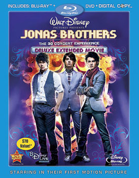 Blu-ray The Jonas Brothers: The 3D Concert Experience Book