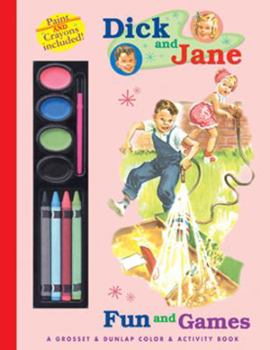 Paperback Fun and Games: A Grosset & Dunlap Color and Activity Book-Paint and Crayons [With Crayons and Paint] Book