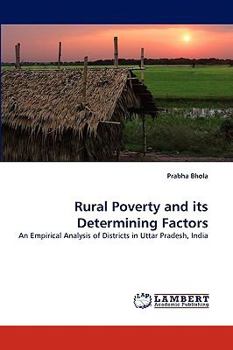 Paperback Rural Poverty and Its Determining Factors Book