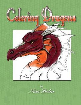 Paperback Coloring Dragons Book