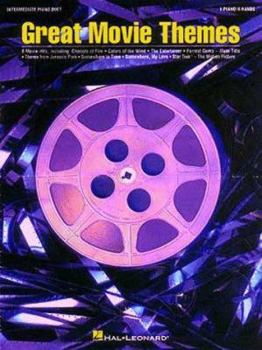 Paperback Great Movie Themes: Intermediate Piano Duet Book