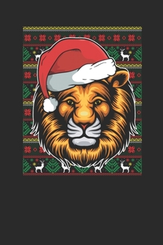 Christmas Sweater - Lion: Dotted Bullet Notebook – Christmas Gift for Kids, Women, Men Girls And Boys