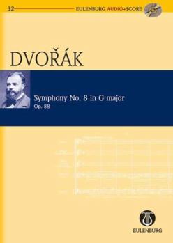 Paperback Symphony No. 8 in G Major Op. 88 B 163: Eulenburg Audio+score Series [With CD (Audio)] Book