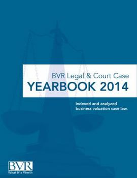 Hardcover BVR Legal & Court Case Yearbook 2014 Book