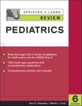 Paperback Appleton & Lange Review of Pediatrics Book